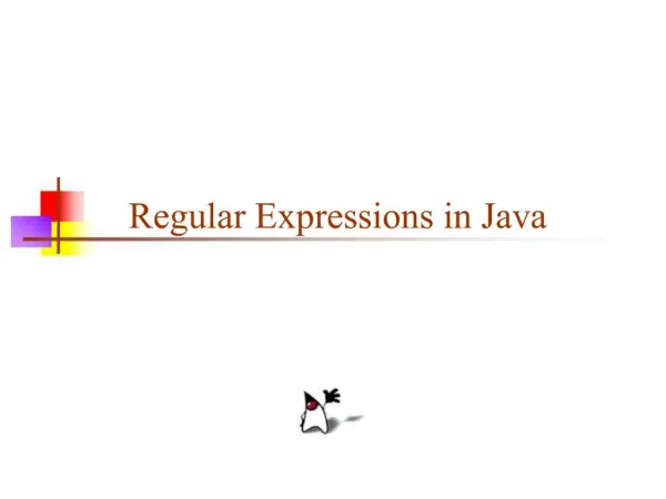 Regular Expressions in Java