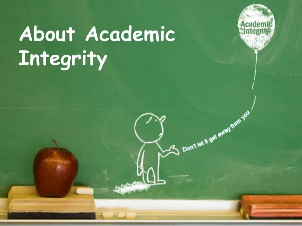 About Academic Integrity