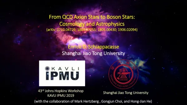 From QCD Axion Stars to Boson Stars: Cosmology and Astrophysics