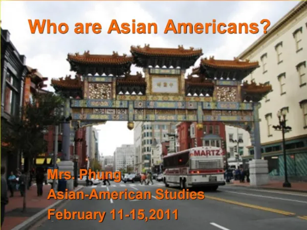 Who are Asian Americans