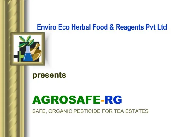 Enviro Eco Herbal Food Reagents Pvt Ltd