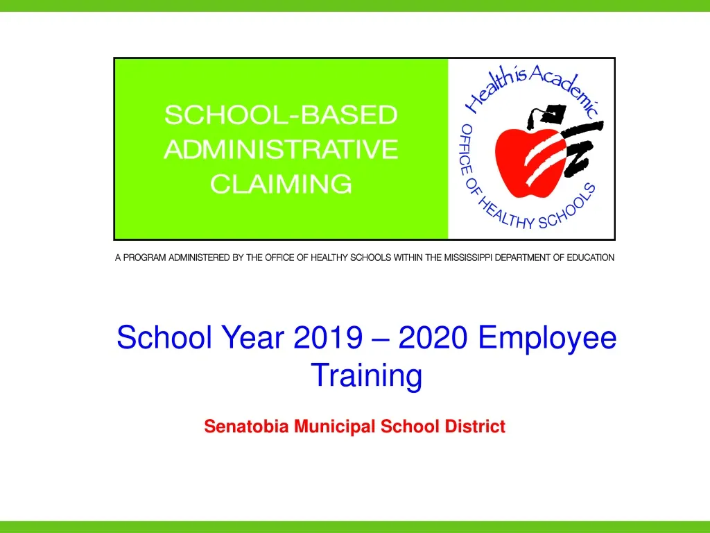 school year 2019 2020 employee training