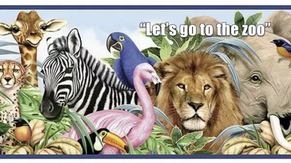 let s go to the zoo