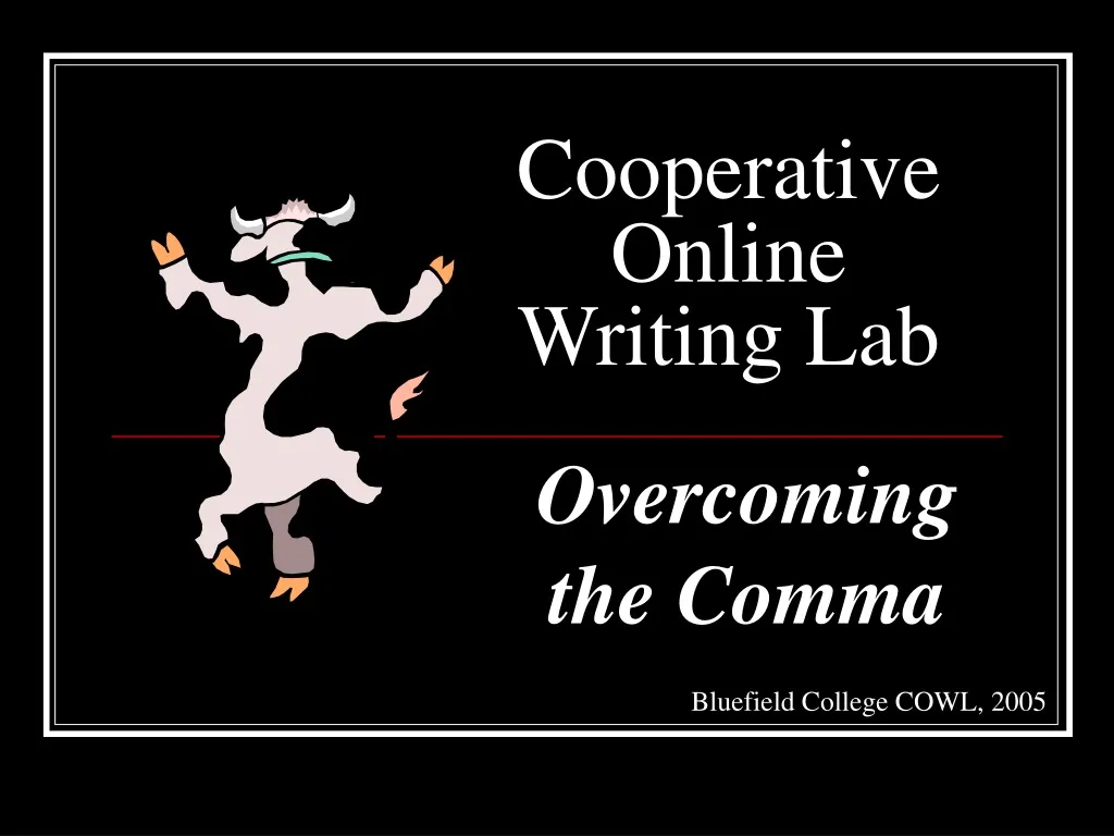 cooperative online writing lab