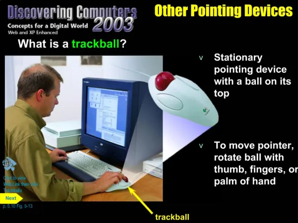Other Pointing Devices