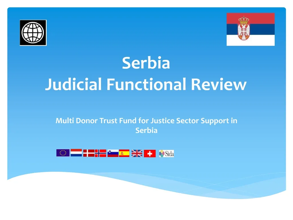 serbia judicial functional review