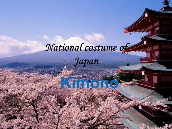 National costume of Japan