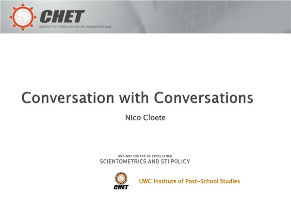 Conversation with Conversations
