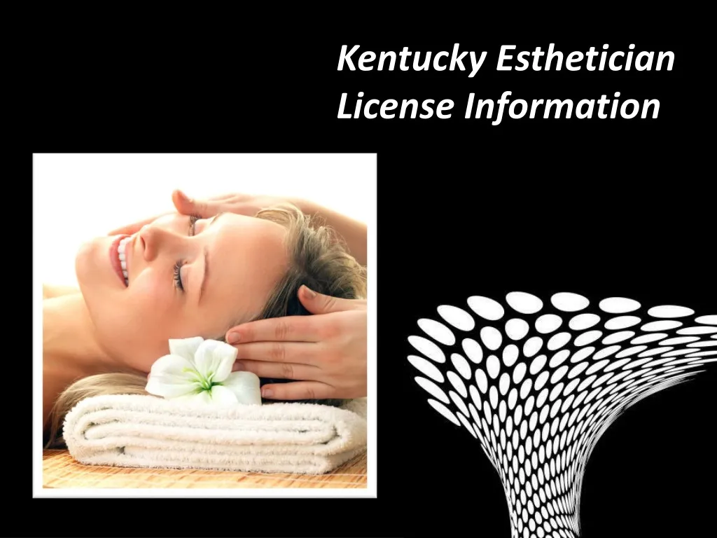 kentucky esthetician license information