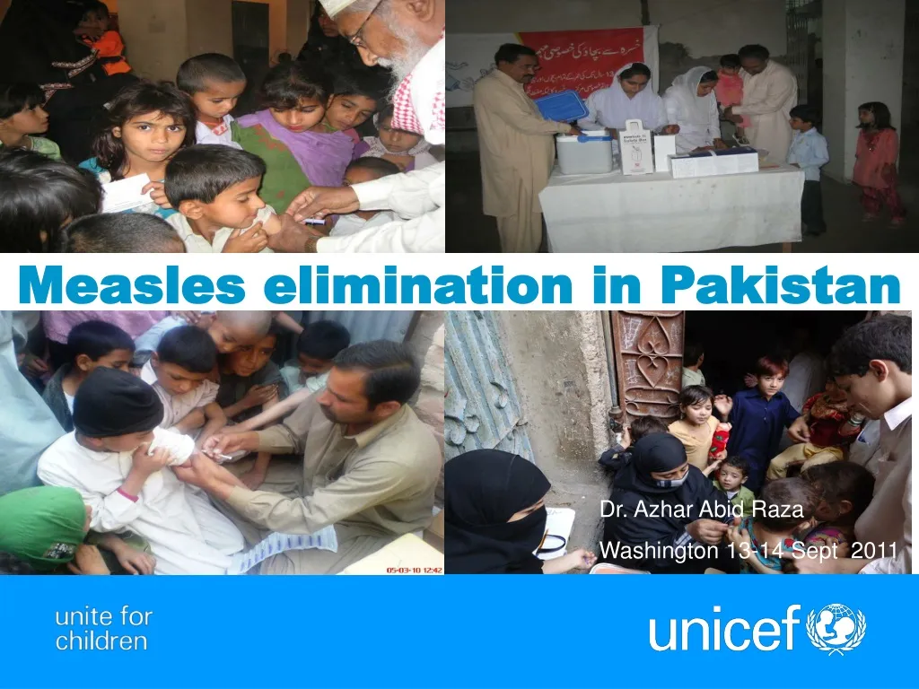 measles elimination in pakistan