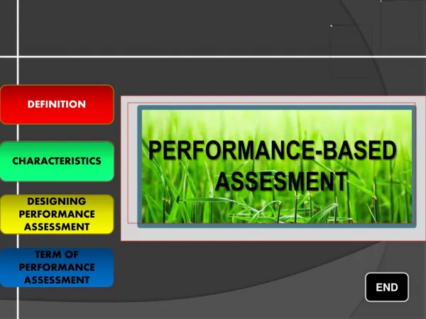 PERFORMANCE-BASED ASSESMENT