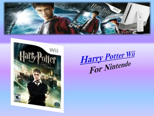 Harry Potter Wii