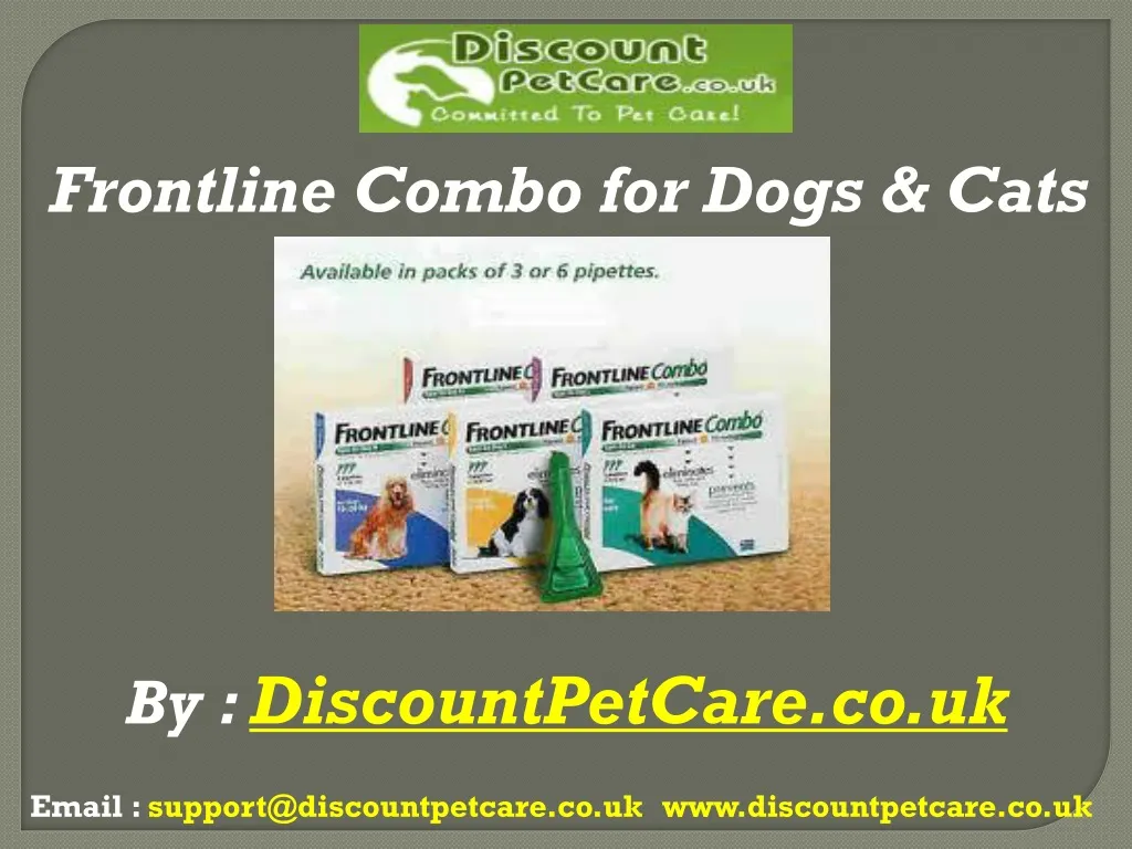 frontline combo for dogs cats
