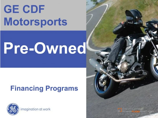 GE CDF Motorsports