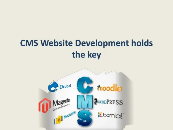 CMS Website Development holds the key