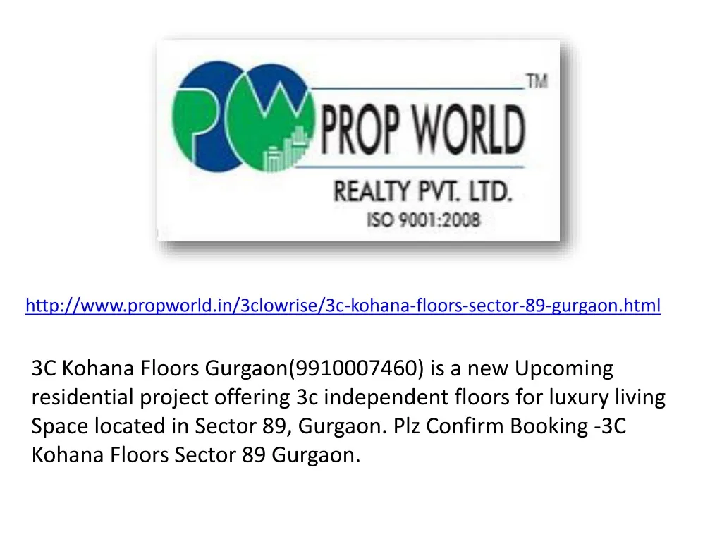 http www propworld in 3clowrise 3c kohana floors