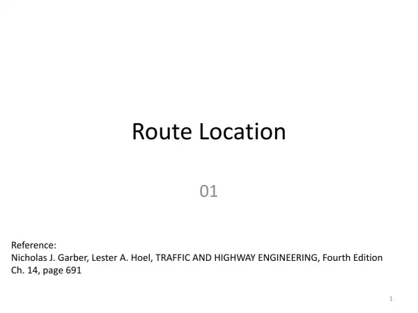 Route Location