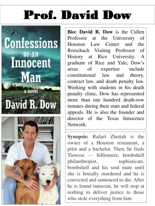 Prof. David Dow
