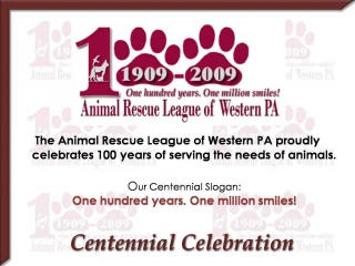 Centennial Celebration - slide 1