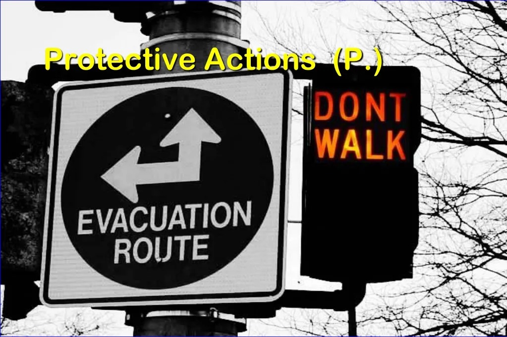 protective actions p