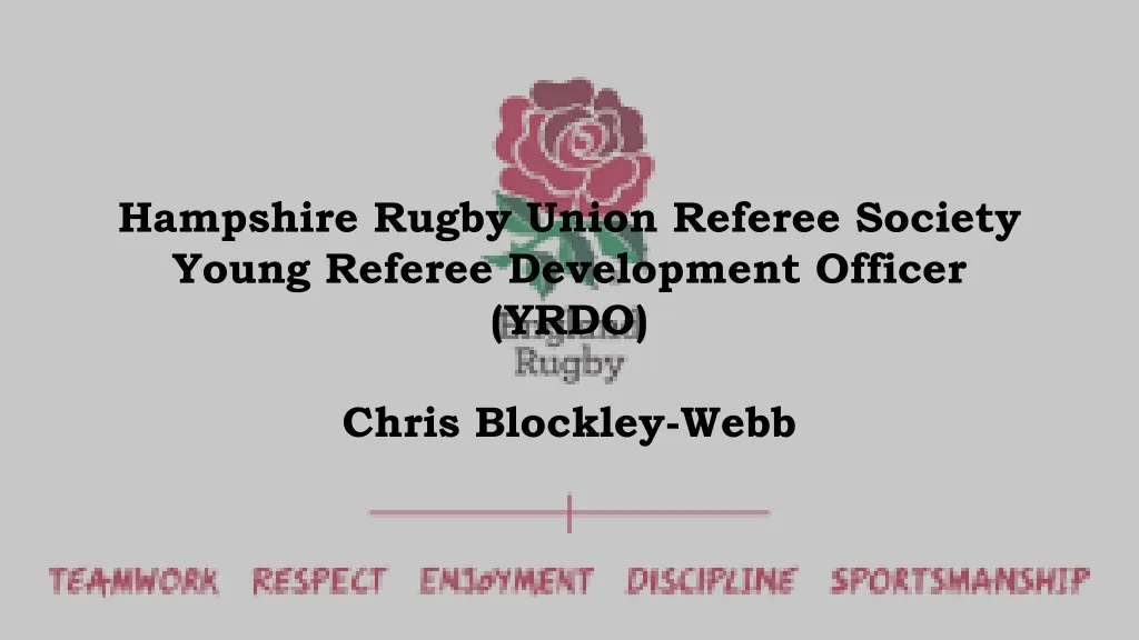 hampshire rugby union referee society young
