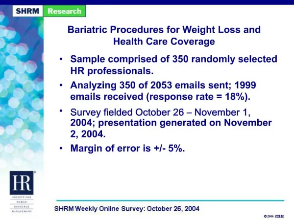 Bariatric Procedures for Weight Loss and Health Care Coverage