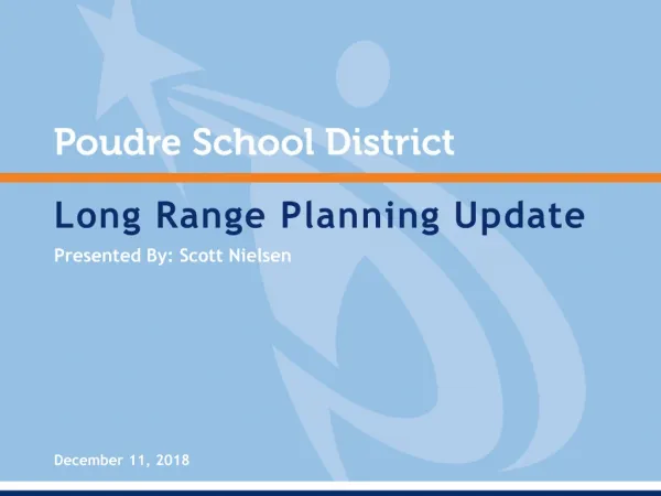Long Range Planning Update