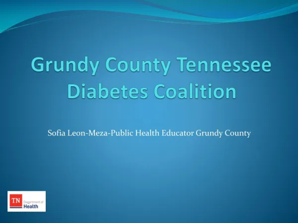 Grundy County Tennessee Diabetes Coalition