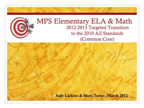 MPS Elementary ELA Math