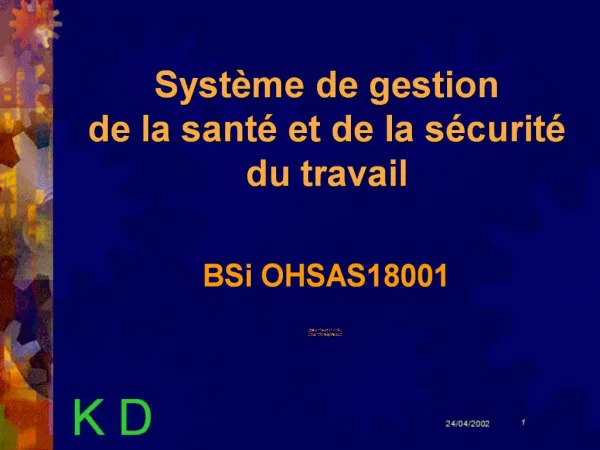 BSi OHSAS18001