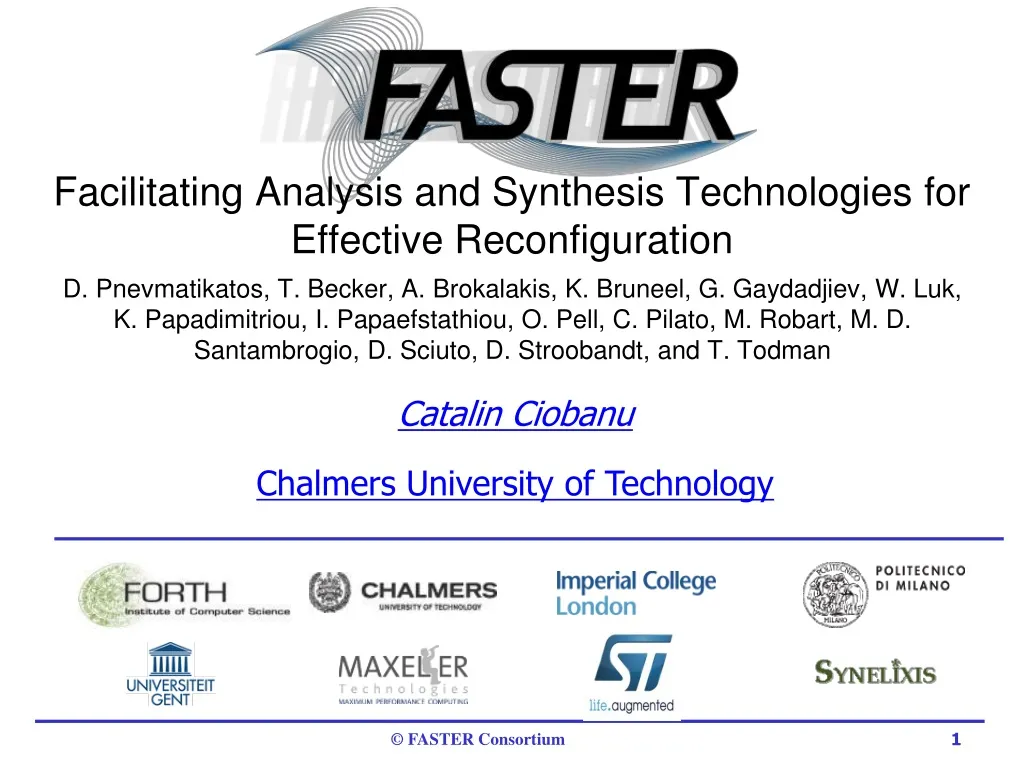 facilitating analysis and synthesis technologies
