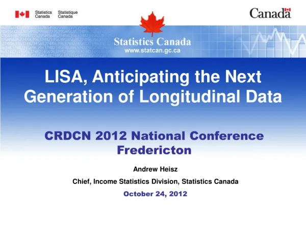 CRDCN 2012 National Conference Fredericton