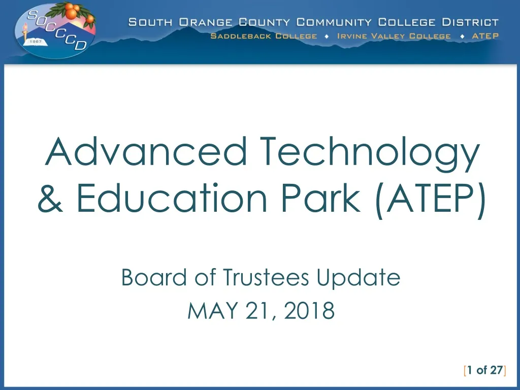 advanced technology education park atep
