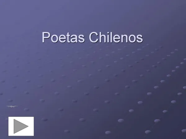 Poetas Chilenos