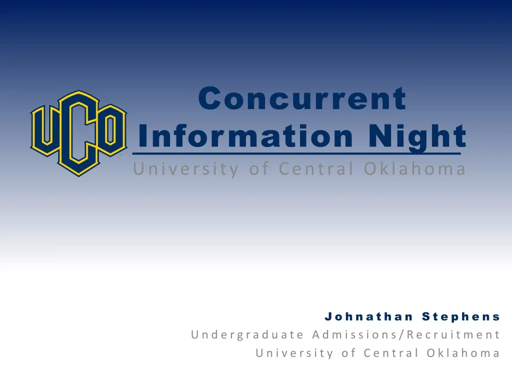 concurrent information night