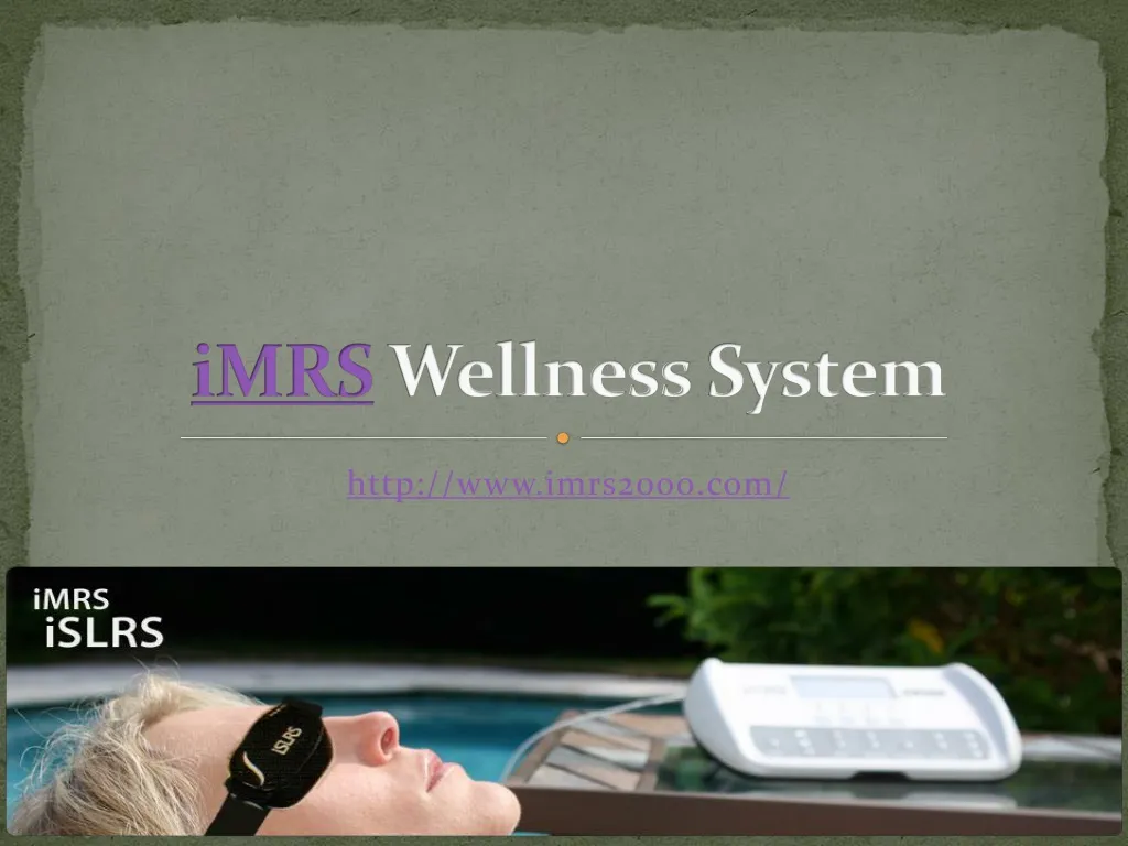 imrs wellness system