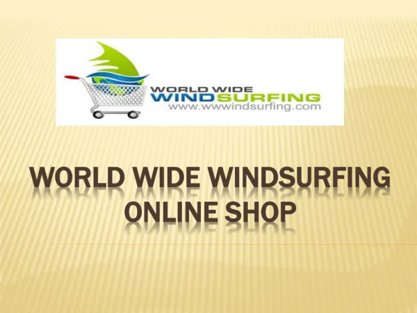 Windsurfing Online shop offer Wind Surfing Equipment for Beginners