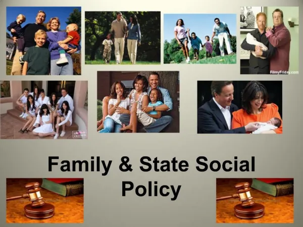 Family State Social Policy