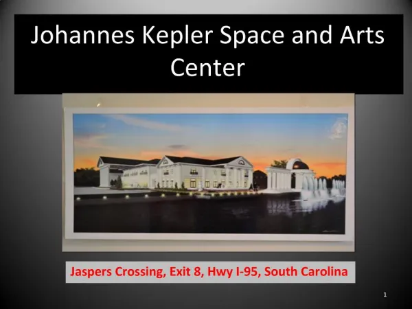 Johannes Kepler Space and Arts Center