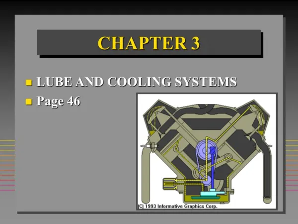 LUBE AND COOLING SYSTEMS Page 46