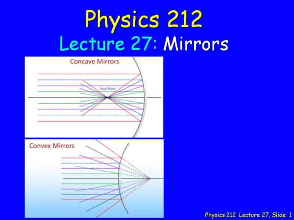 Physics 212 Lecture 27, Slide 1