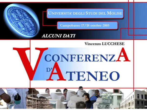 ALCUNI DATI Vincenzo LUCCHESE