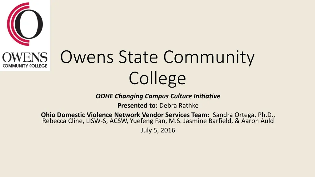 owens state community college