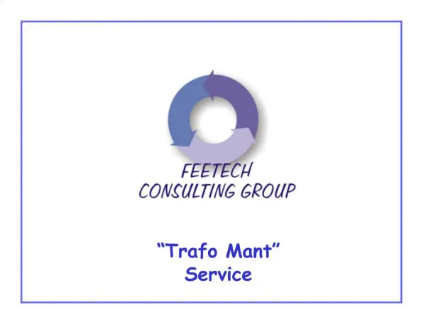 Trafo Mant Service