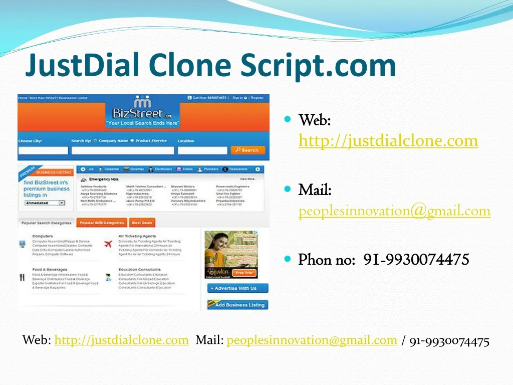 justdial clone script com