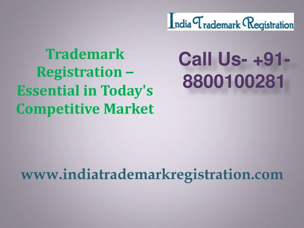 trademark registration essential in today