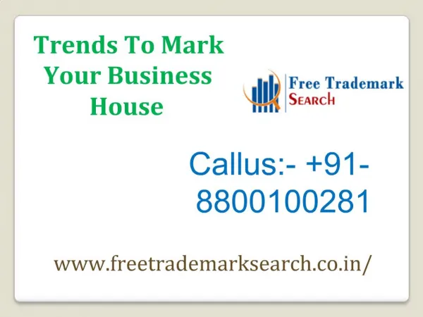 Trends To Mark Your Business House