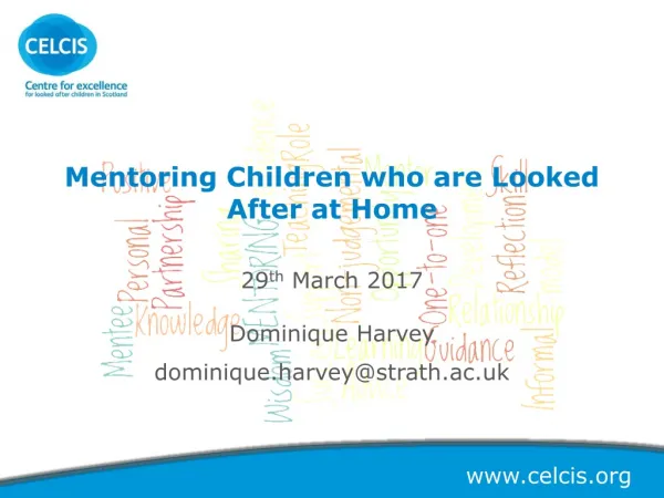 Mentoring Children who are Looked After at Home