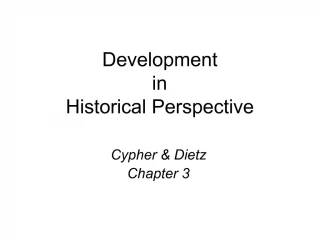 Development in Historical Perspective - slide 1