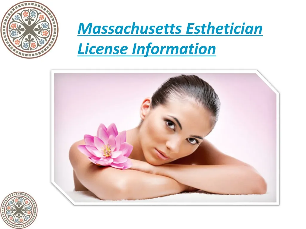 massachusetts esthetician license information